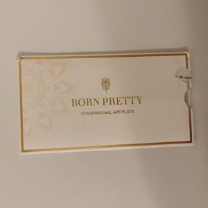 Nail Art Stamping Plate By Born Pretty